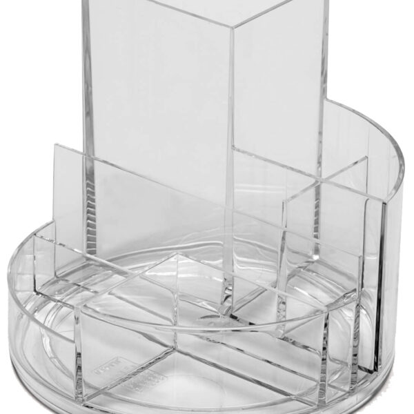 MAUL multi-pennenbakje MAULrondbox, diam.: 140 mm, glashelder