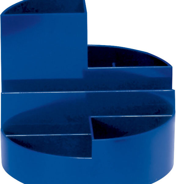 MAUL multi-pennenbakje MAULroundbox, diam.: 140 mm, blauw