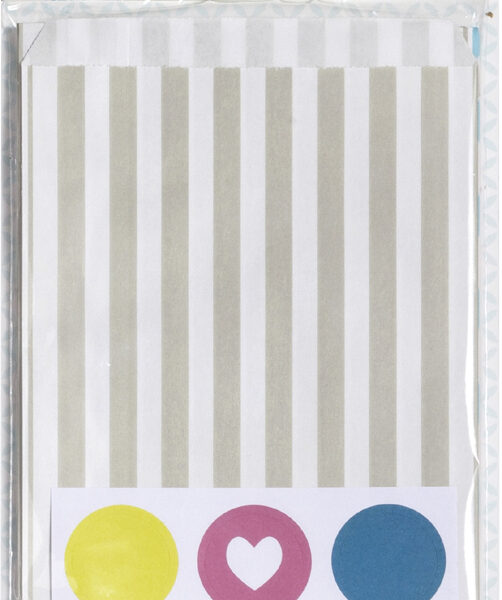 folia papieren zakken, 120 x 60 x 210 mm, met motieven, assorti