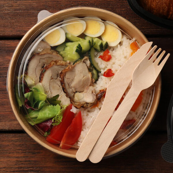 NATURE Star saladeschaal Caesar, rond, 750 ml, bruin