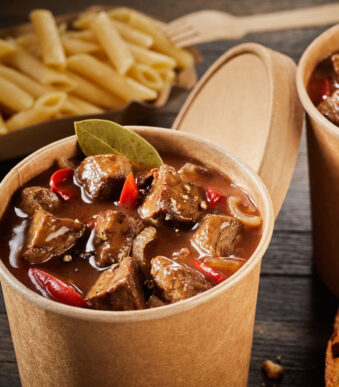 NATURE Star soepbeker Minestrone, 200 ml, van kraftpapier