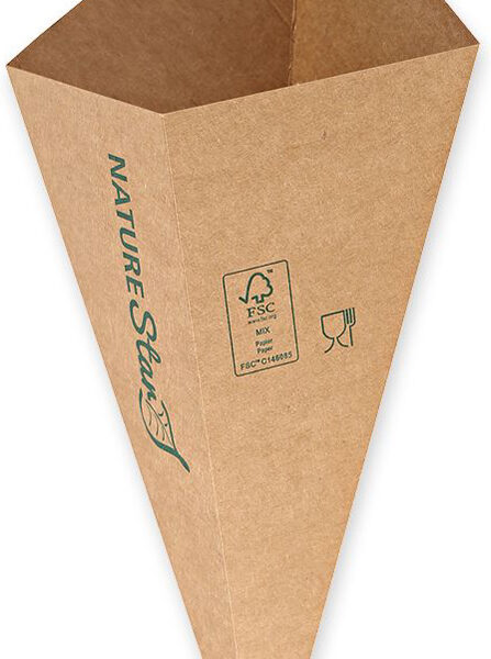 NATURE Star patat-frites puntzak, (B)280 x (H)167 mm