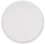 NATURE Star deksel voor saladeschaal Only Paper, 185 mm, wit