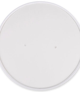 NATURE Star deksel voor saladeschaal Only Paper, 185 mm, wit