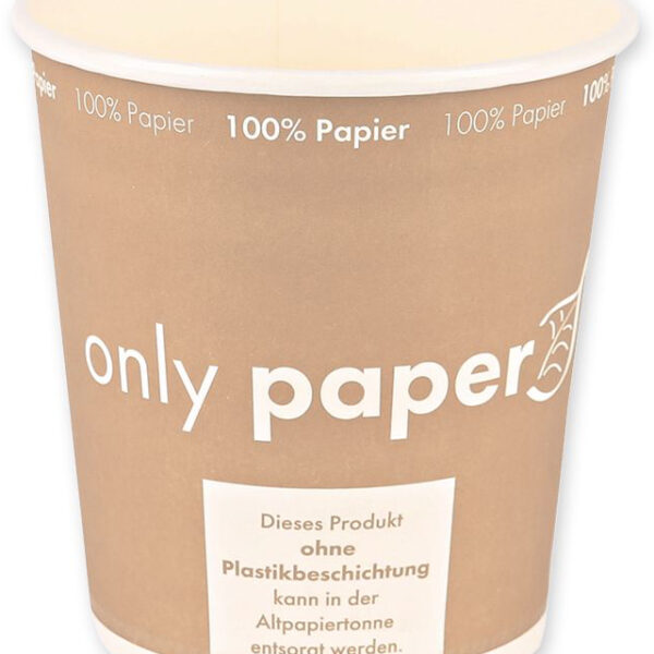 NATURE Star soepbeker Only Paper, rond, 450 ml, bruin