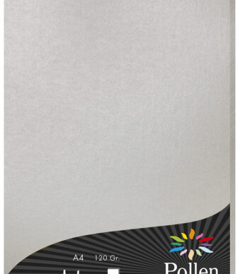 Pollen by Clairefontaine papier A4, zilver, 120 g/m2