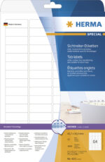 HERMA zichtruiter-etiketten SPECIAL, 45,7 x 16,9 mm, wit