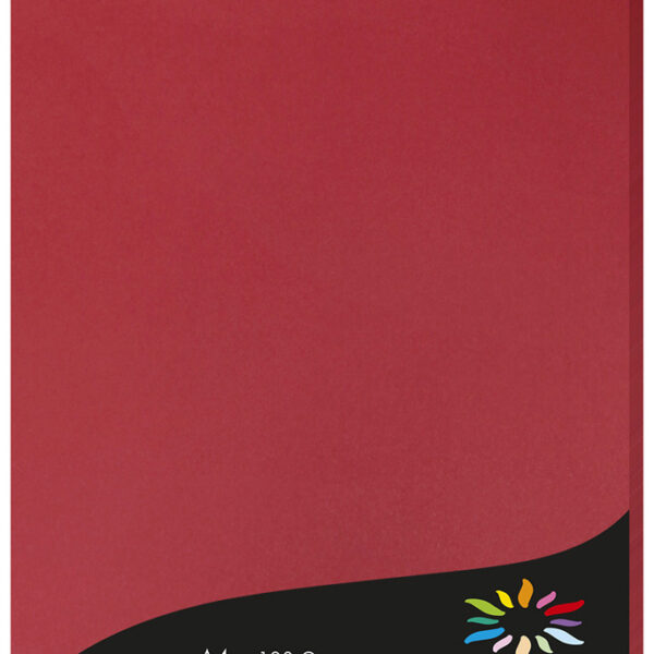 Pollen by Clairefontaine papier A4, kersenrood, 120 g/m2