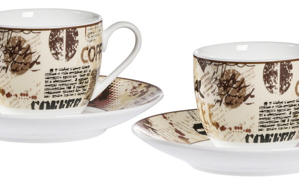 Ritzenhoff & Breker espressoset CREMA, 4-delig