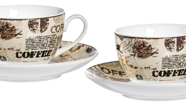 Ritzenhoff & Breker cappucinoset CREMA, 4-delig