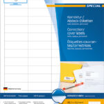 HERMA correctie-/afdek-etiketten SPECIAL, permanent, 25 vel A4, 48,3 x 16,9 mm, wit