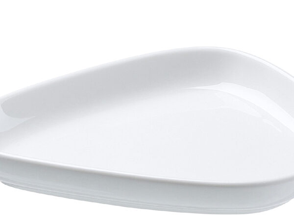 Ritzenhoff & Breker dipschaal GUSTO driehoekig, wit