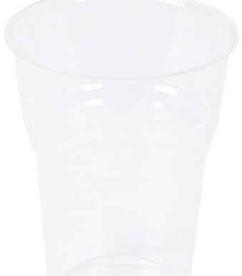 NATURE Star kunststof beker, van PLA, 0,3 l, 50 stuks