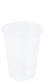 NATURE Star kunststof beker, van PLA, 0,2 l, 50 stuks