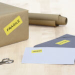 HERMA etiketten SPECIAL, 25,4 x 10 mm, geel, 20 vel, verwijderbaar