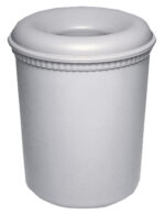 EXACOMPTA veiligheidsprullenbak, 15 liter, PP, steengrijs