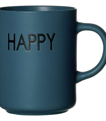 Ritzenhoff & Breker koffiebeker PETROL HAPPY, 390 ml