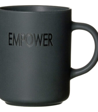 Ritzenhoff & Breker koffiebeker GREY EMPOWER, 390 ml