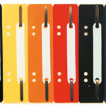 EXACOMPTA hechtstrips, 35 x 150 mm, PP, kleur assorti