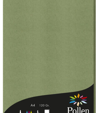 Pollen by Clairefontaine papier DIN A4, 120 g/m2, saliegroen