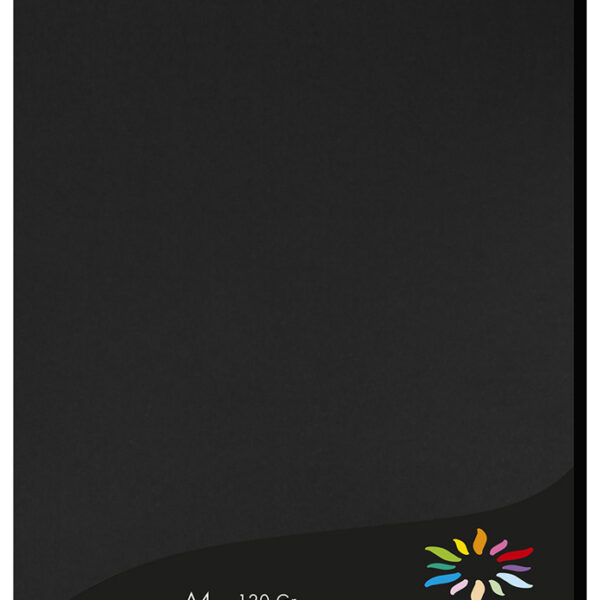 Pollen by Clairefontaine papier A4, zwart, 120 g/m²