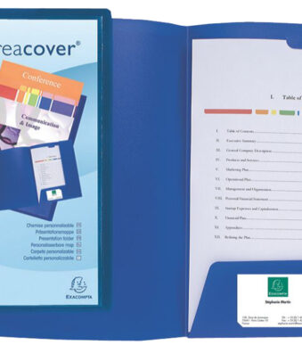 EXACOMPTA presentatiemap Kreacover, PP, A4, wit