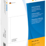 HERMA adresetiketten, 148 x 105 mm, enkel, permanent, wit