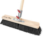 Peggy Perfect zaalbezem 'Tiger', met houten steel, 400 mm