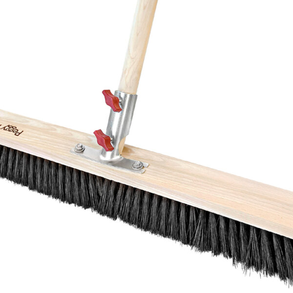 Peggy Perfect zaalbezem 'Tiger' met houten steel, 600 mm