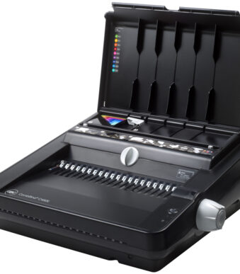 GBC electrische plasticbindmachine CombBind C450E, zwart