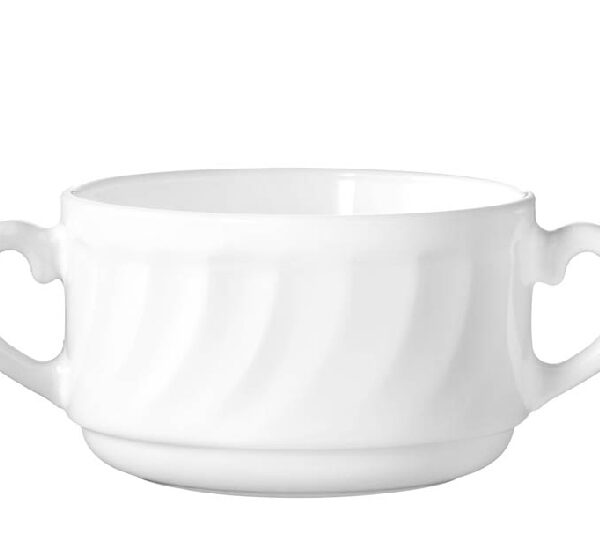 Esmeyer Arcoroc soepkom TRIANON, 0,32 l, wit