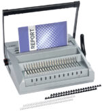 GBC plastic- en draadbindapparaat MultiBind 20, DIN A4, grijs