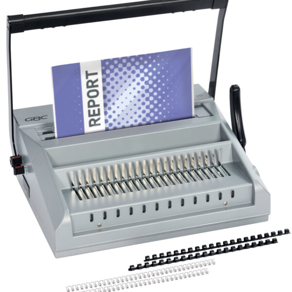 GBC plastic- en draadbindapparaat MultiBind 20, DIN A4, grijs