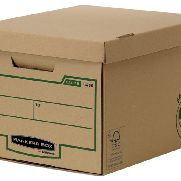 Fellowes BANKERS BOX EARTH Archief-dekseldoos Kubus, bruin