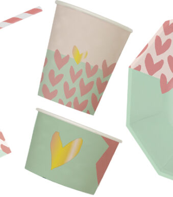 folia party-box 'Girls', 42-delig