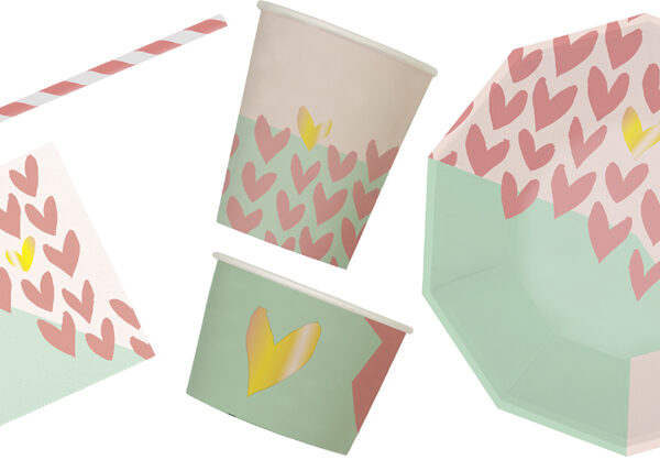 folia party-box 'Girls', 42-delig