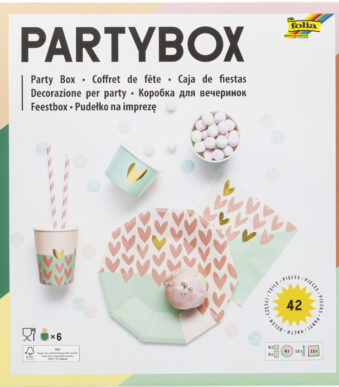 folia party-box 'Girls', 42-delig