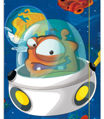 RNK Verlag tekeningenmap 'Space Aliens', karton, DIN A3