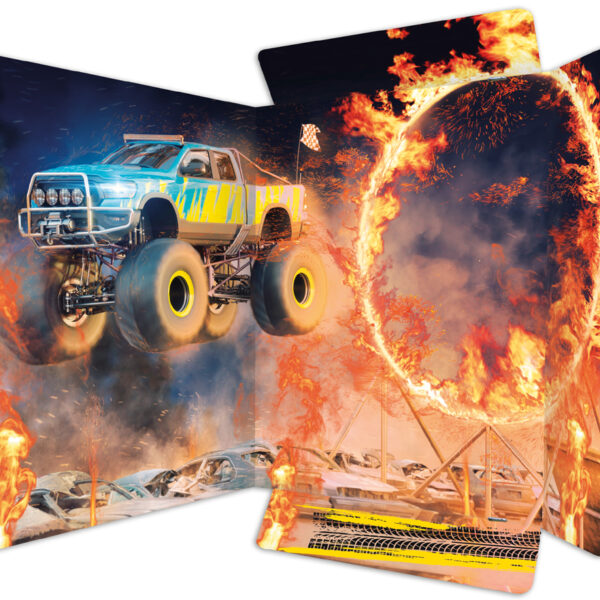 RNK Verlag tekeningenmap 'Monster Truck', karton, DIN A3