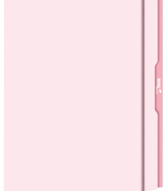 RNK Verlag tekeningenmap 'Mild Rosé', DIN A4, roze