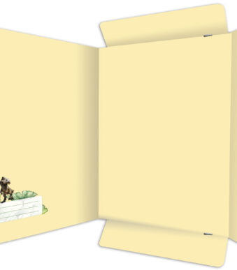 RNK Verlag postmap 'Tyrannosaurus', DIN A4, karton