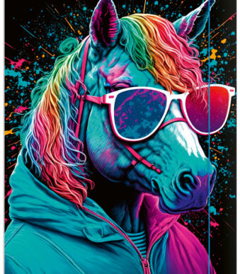 RNK Verlag tekeningenmap 'Neon', karton, DIN A4