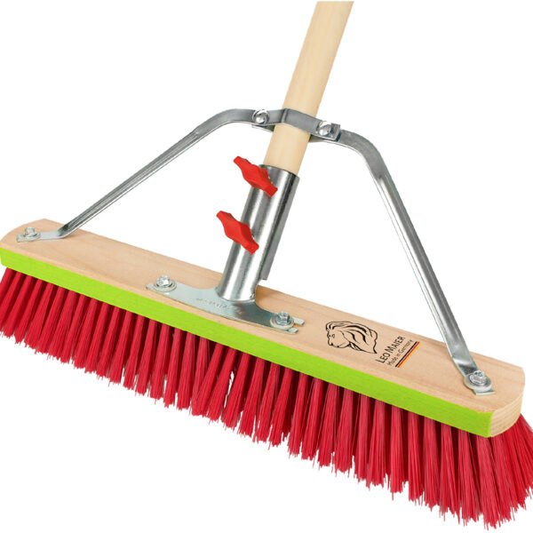 LEO MAIER straatbezem met steel 'Bulldozer', 450 mm