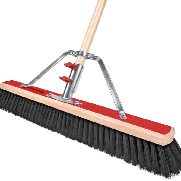 Peggy Perfect zaalbezem met steel 'Bulldozer', 600 mm