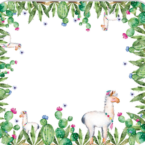 RNK Verlag Mousepad blok ´Lama´, 240 x 220 mm, 30 vel