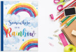 RNK Verlag notitieboekje 'Over the Rainbow', DIN A4, blanco