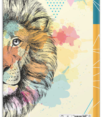 RNK Verlag notitieboek 'Lion', DIN A4, 96 vel, blanco