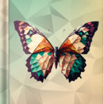 RNK Verlag notitieboek 'Vlinder', DIN A5, geruit