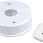 uniTEC 360 graden plafond alarm, met afstandsbediening