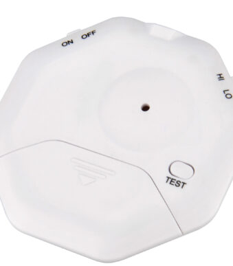 uniTEC glasbreuksensor, wit, alarmsignaal: 95 dB